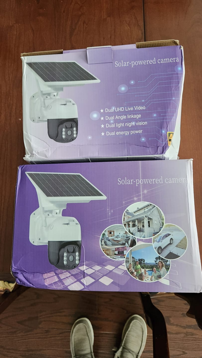 Customer photo review of Litlamp® Solar Cam Pan