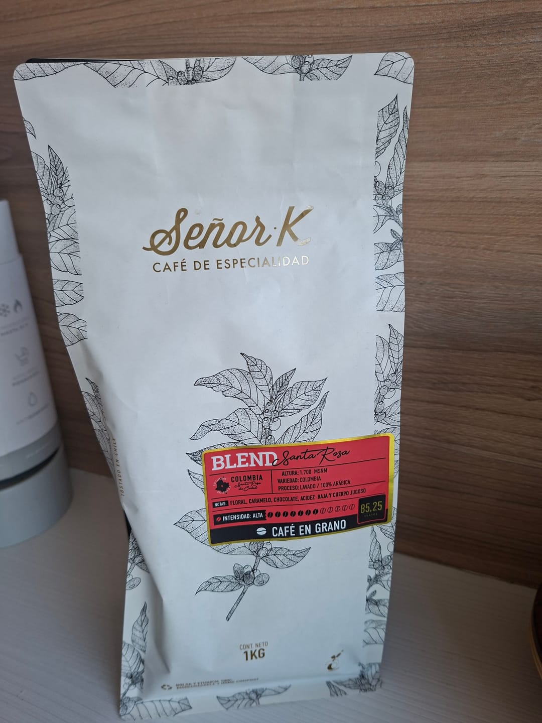 Customer photo review of Colombia | Blend Santa Rosa Bolsa 1 KG | GRANO ENTERO
