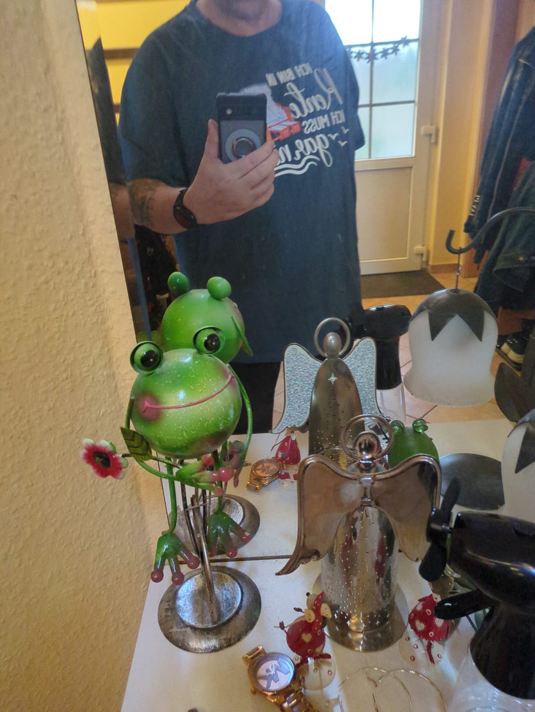 Customer photo review of Ich bin in Rente · Unisex Premium Bio T-Shirt