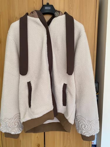 Customer photo review of The Bison Zipper Hoodie Preorder