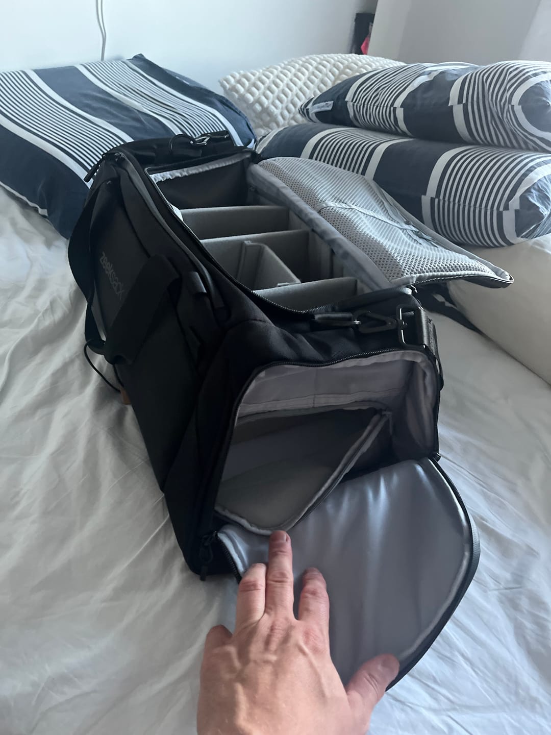 Customer photo review of The Weekender 30L