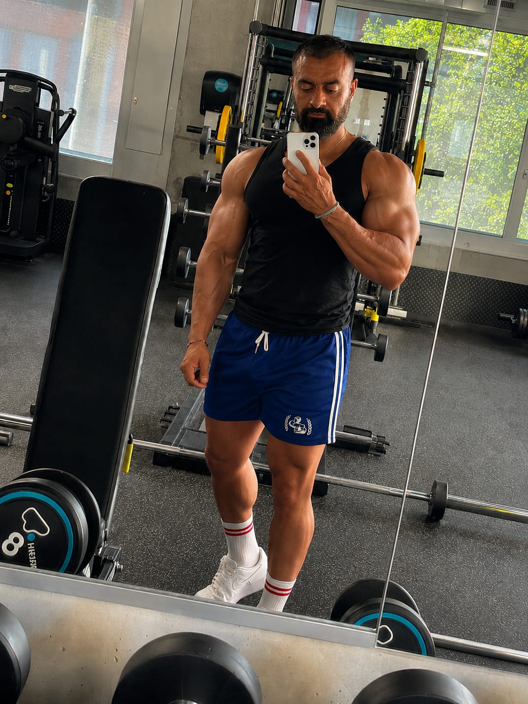 Customer photo review of ONYX DRI-FIT SHORTS