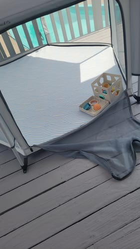Customer photo review of Pop 'N Go® Play Mat & Cover