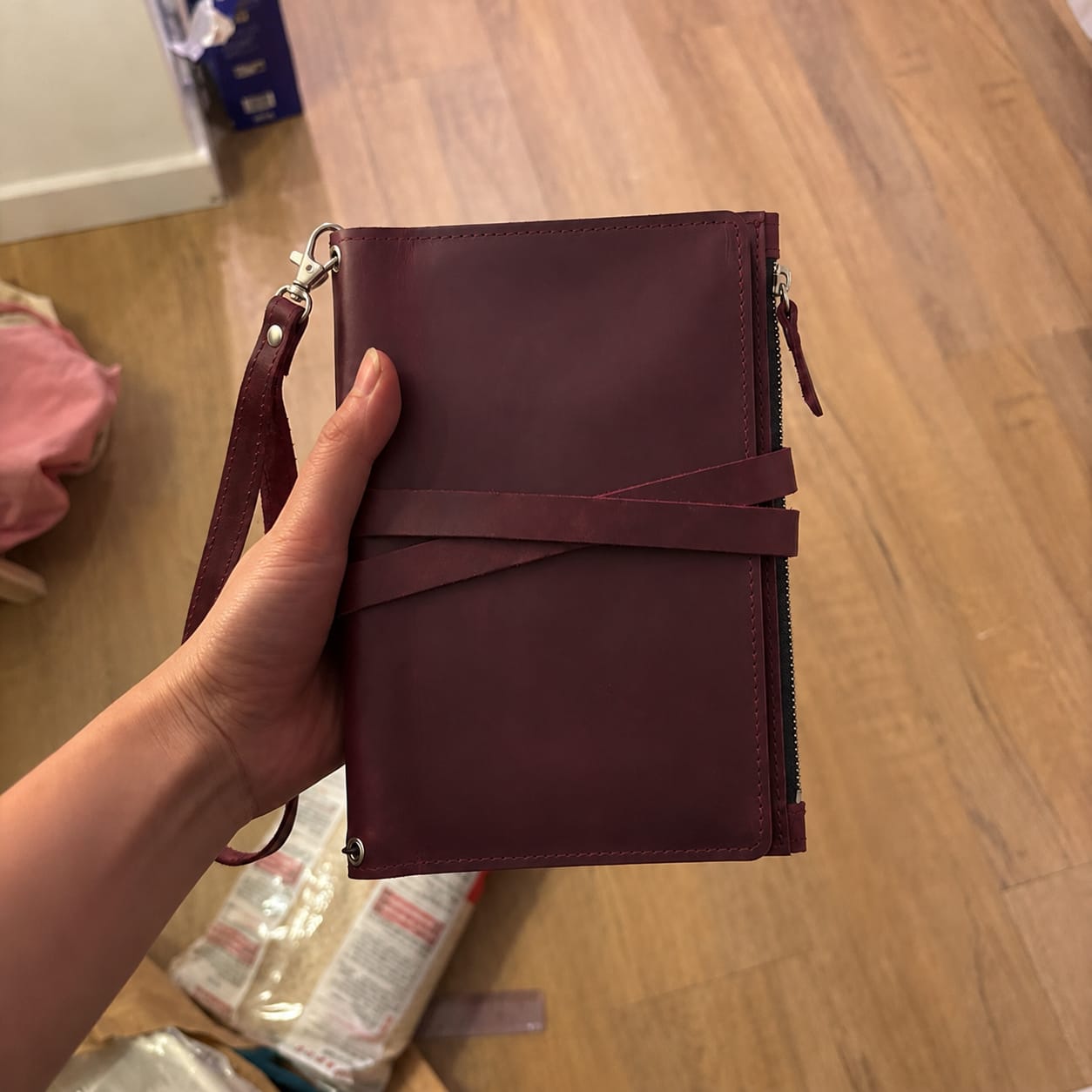 Customer photo review of A5 Sienna Journal