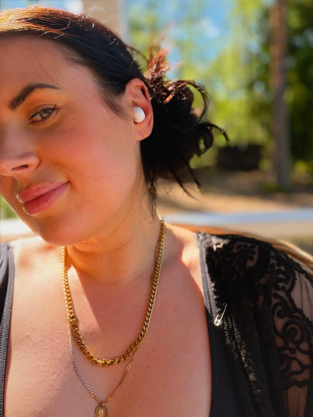 Customer photo review of Koru earbuds