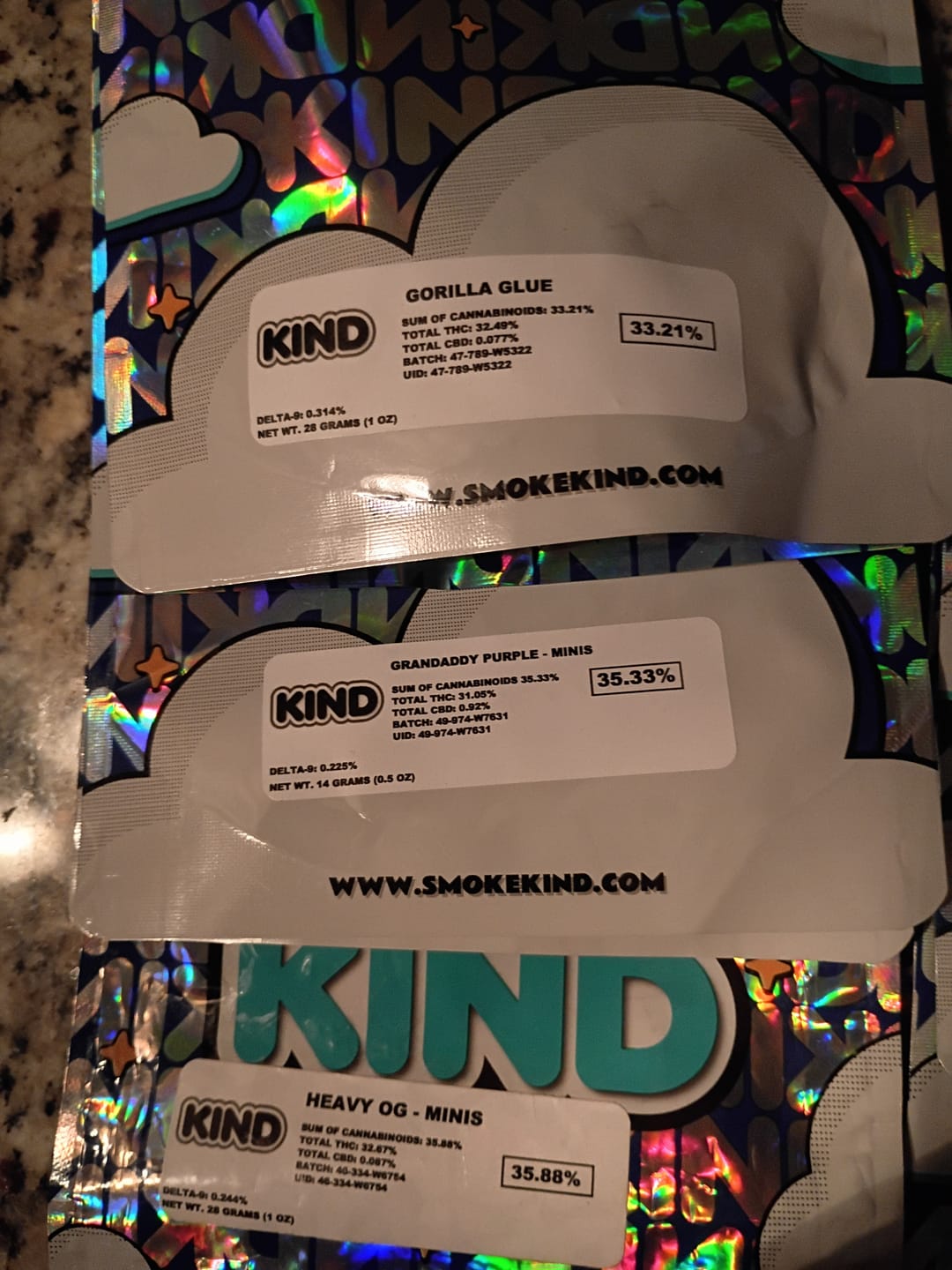 Customer photo review of Heavy OG - Minis - 28 Grams - Indica
