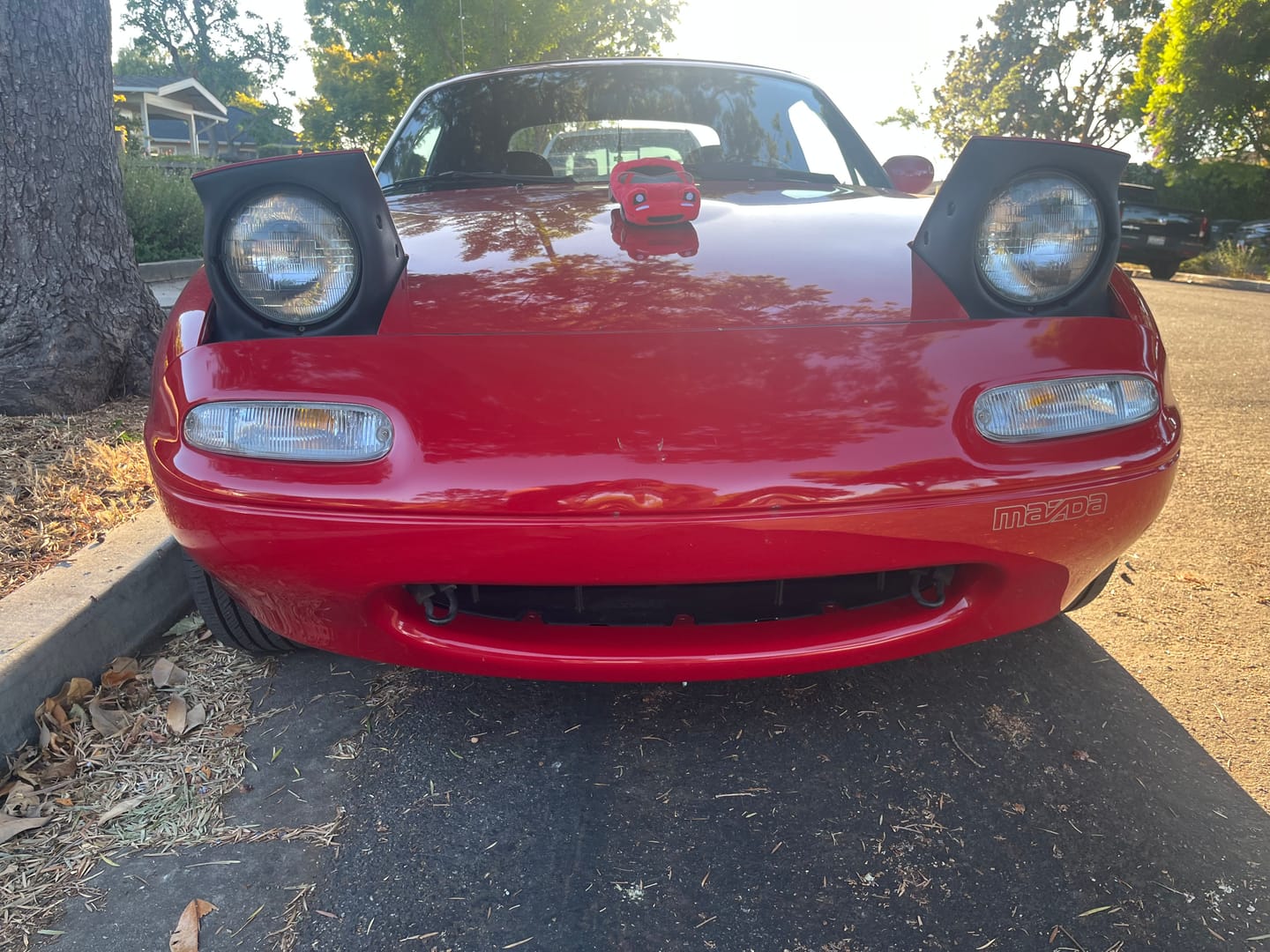 Customer photo review of Miata MX5 Plushie