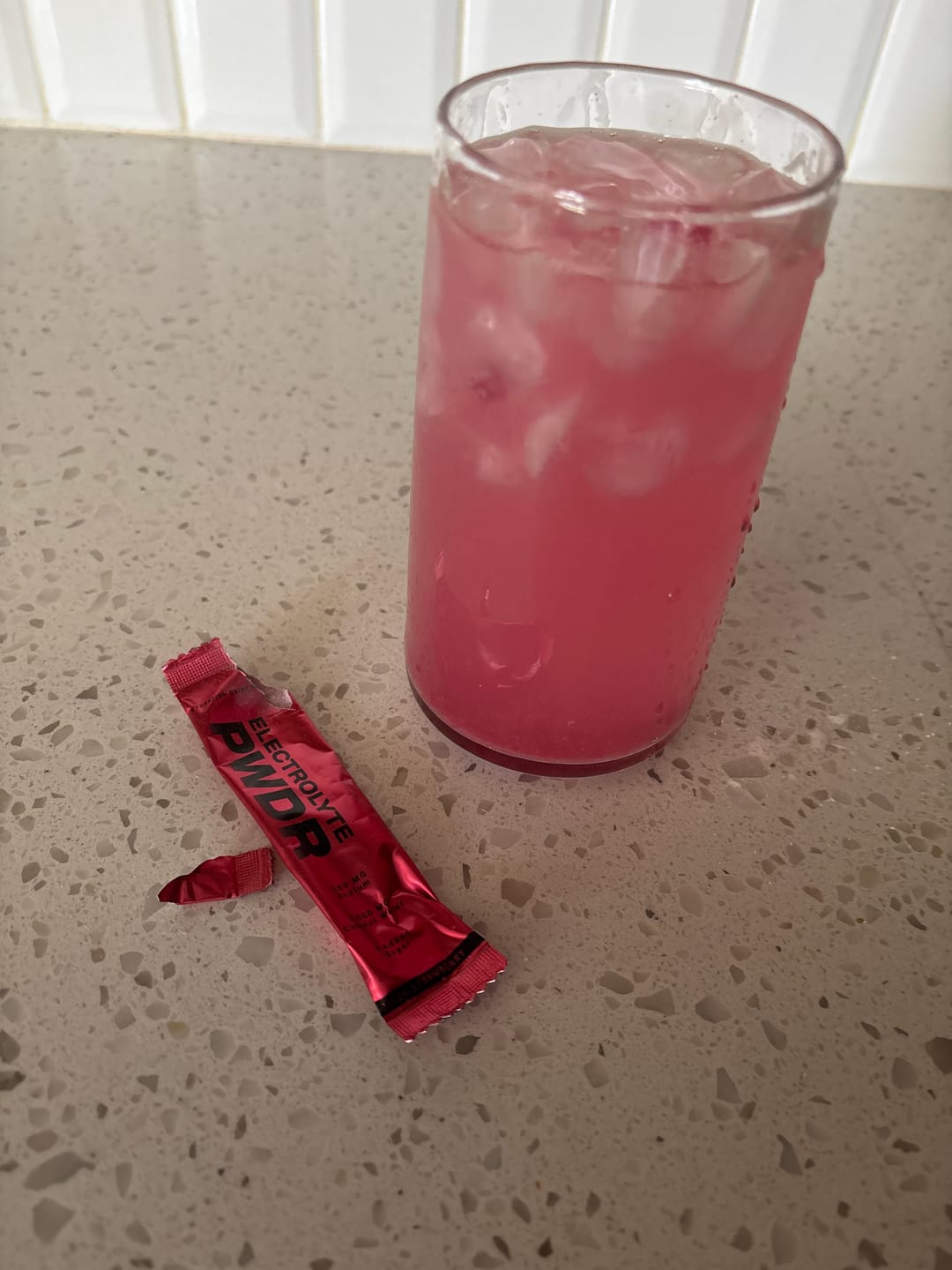 Customer photo review of ELECTROLYTE PWDR