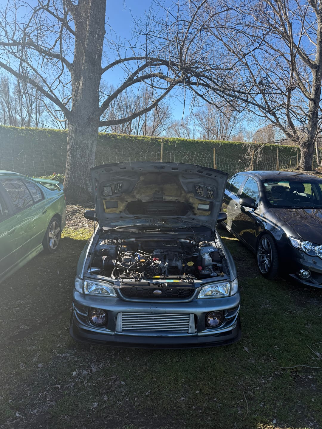 Customer photo review of Subaru Impreza WRX STi GC8 / GF8 V6 Front Lower Lip - PU Plastic OEM