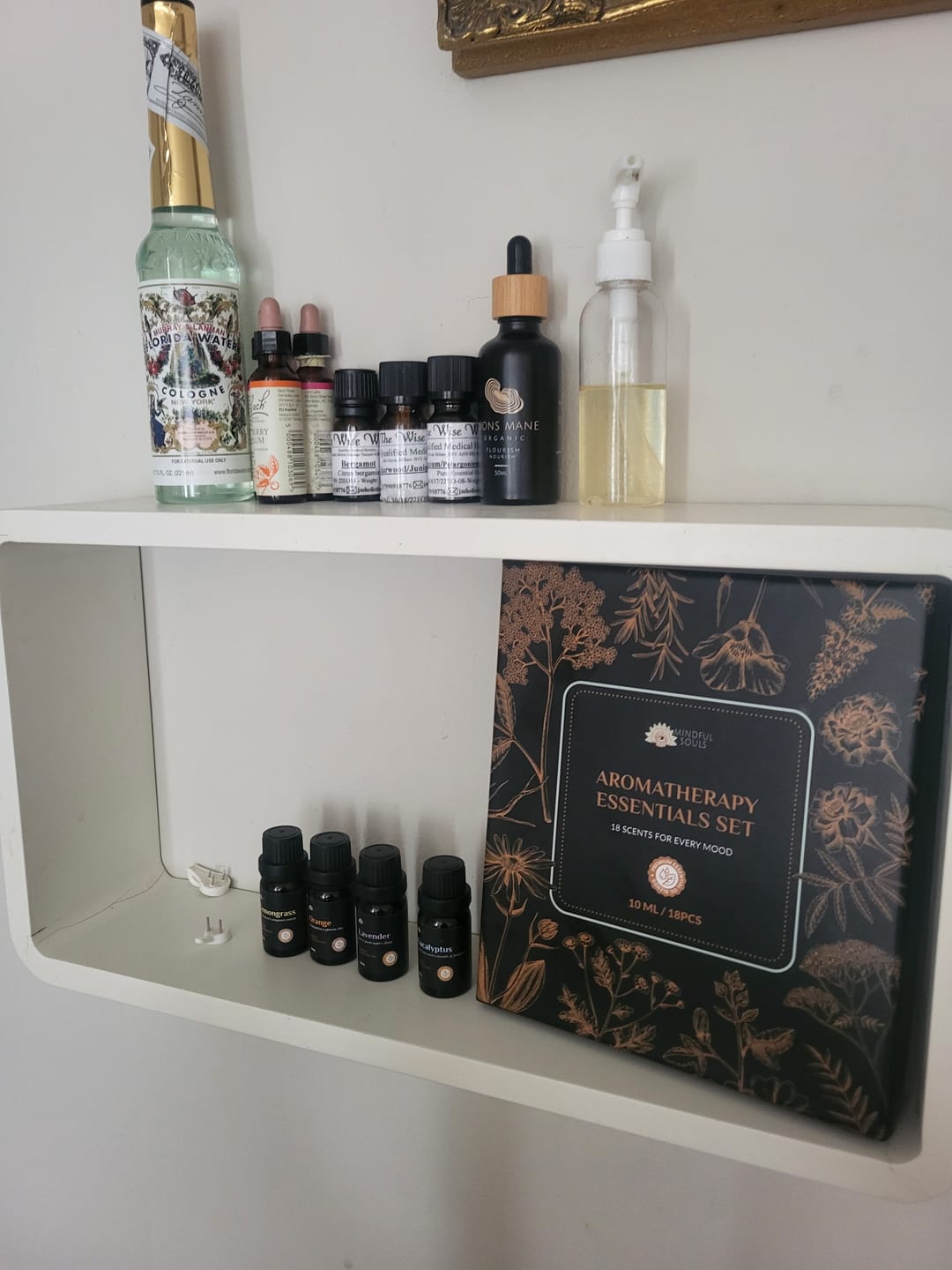 Customer photo review of Blissful & Organic 18 Essential Oils Set