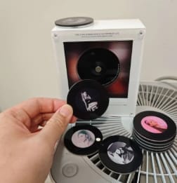 Customer photo review of SpinMuse™ Vinyl Music Box