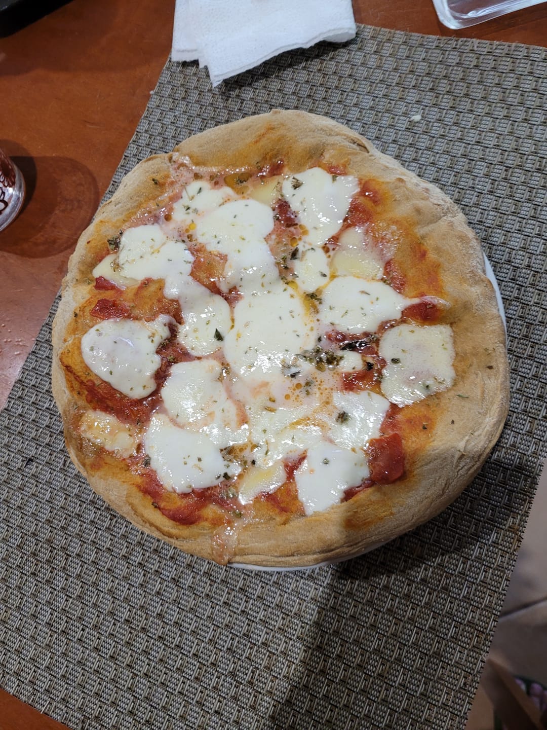 Customer photo review of Base Pizza proteica