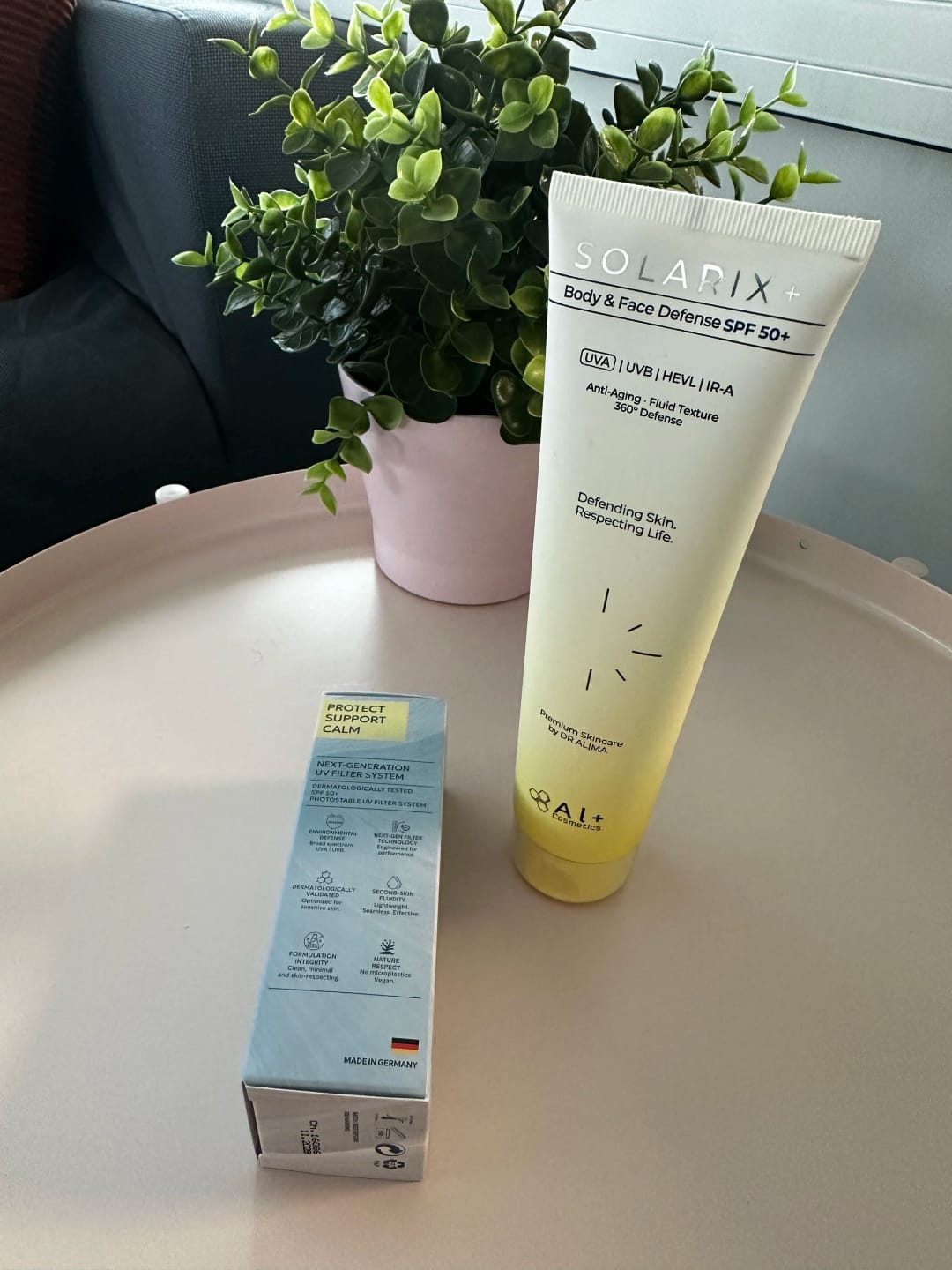 Customer photo review of SOLERA+ Face Defense SPF 50+