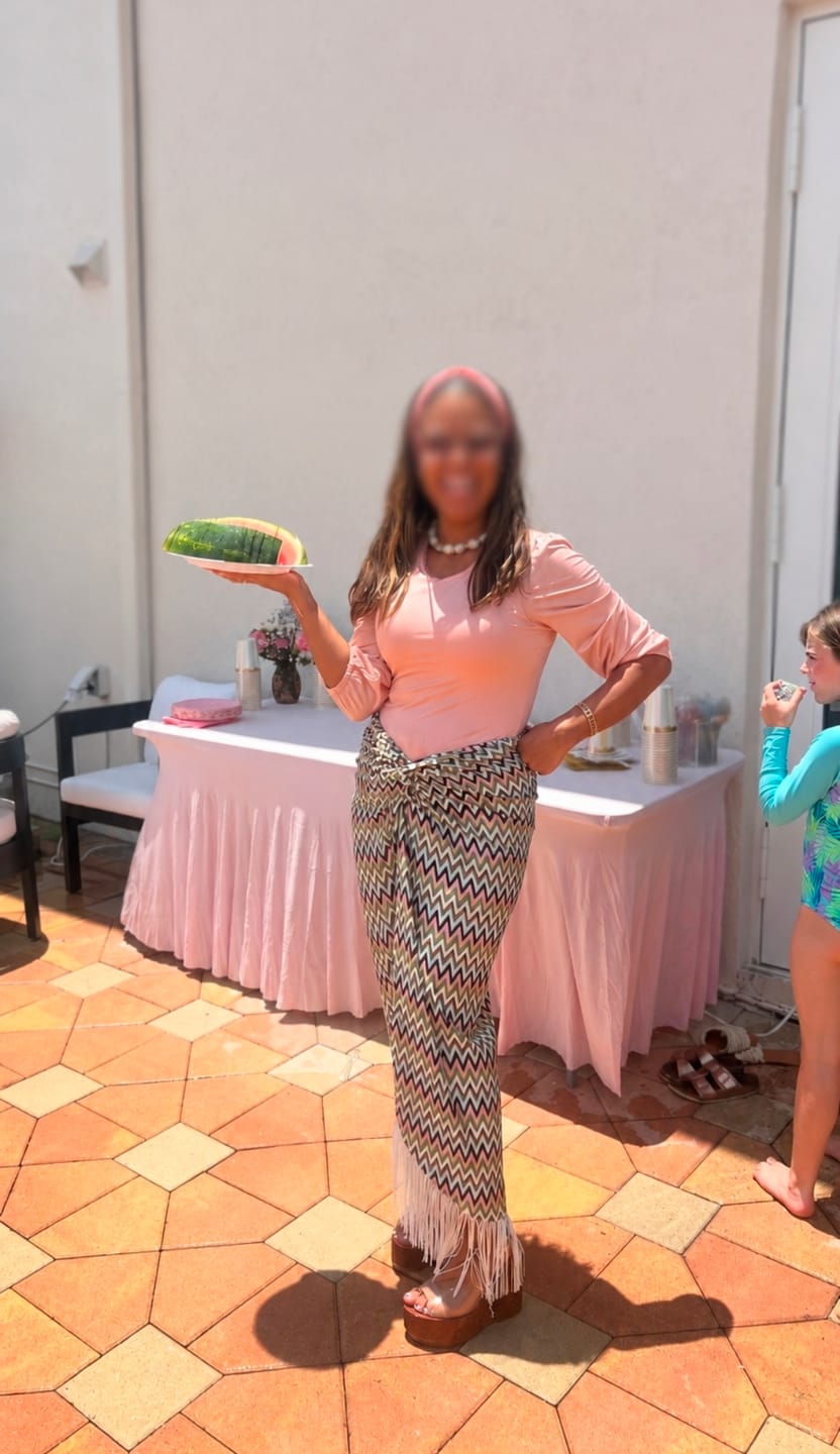 Customer photo review of The Rio Puff Sleeve Bodysuit