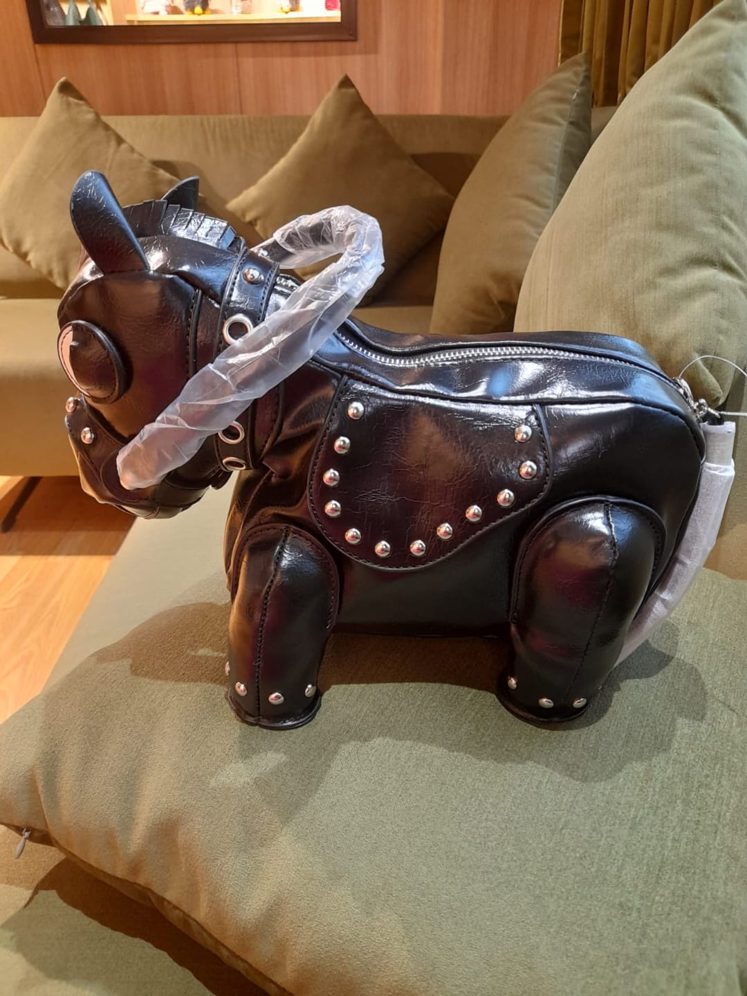 Customer photo review of Cavallo Handbag in Vegan Leather