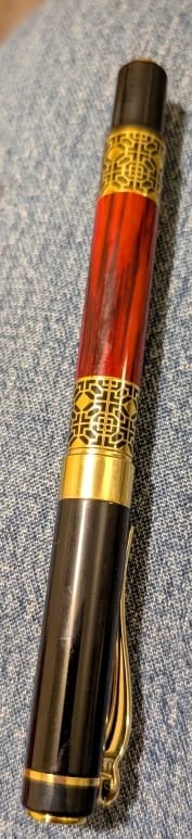 Customer photo review of Nebula Gentleman Fountain Pen