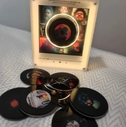 Customer photo review of SpinMuse™ Vinyl Music Box