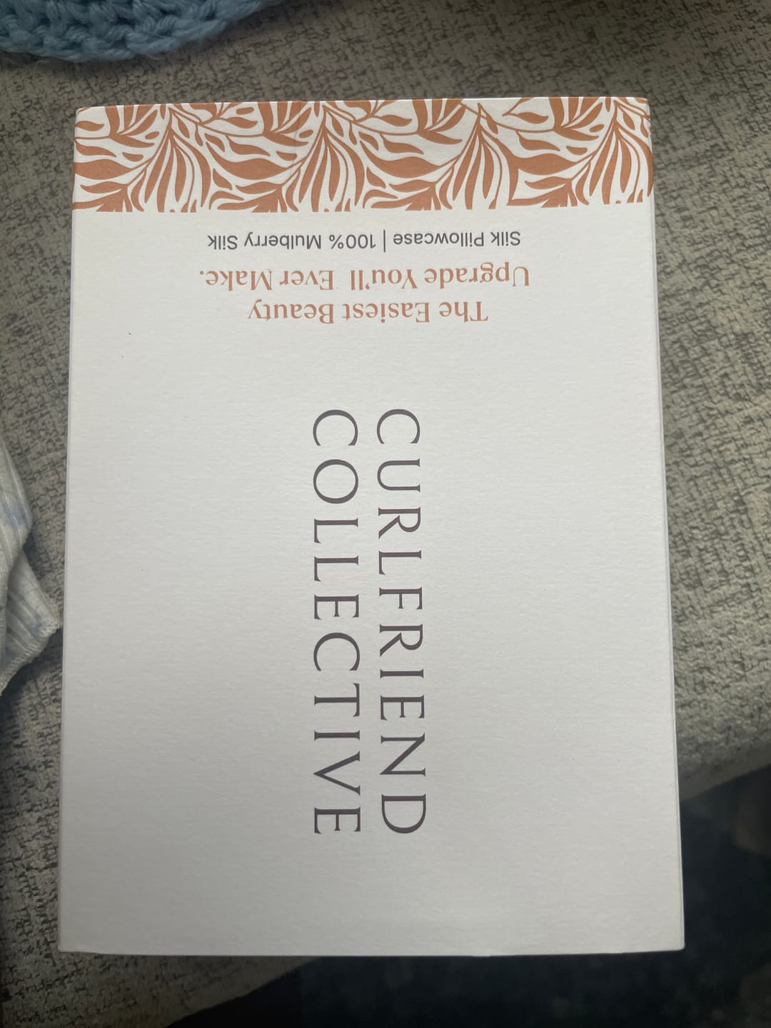 Customer photo review of Pearl Silk Pillowcase