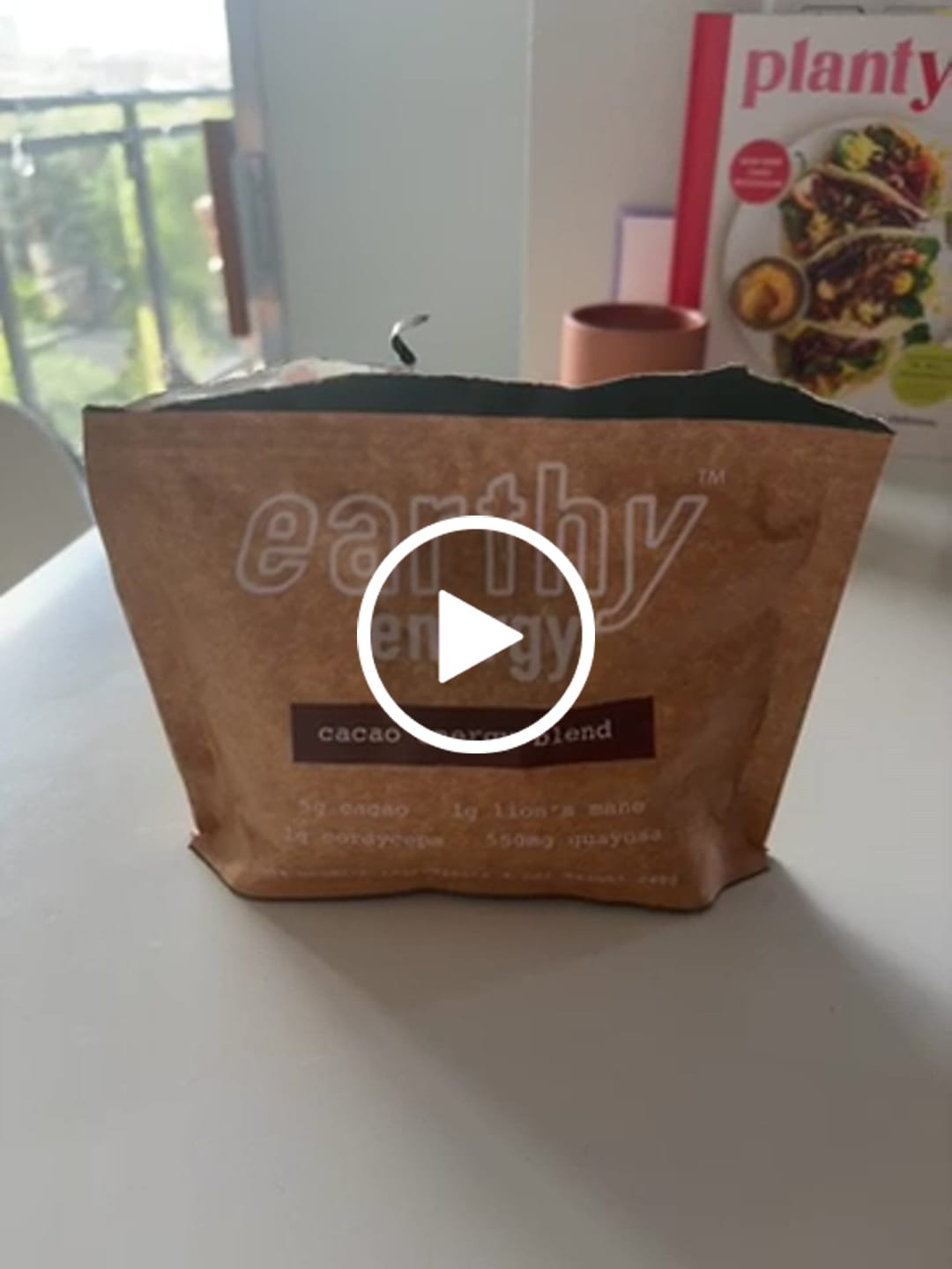 Customer video review of earthy energy