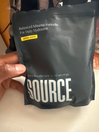 Customer photo review of Essential Mineral Mix Lemon