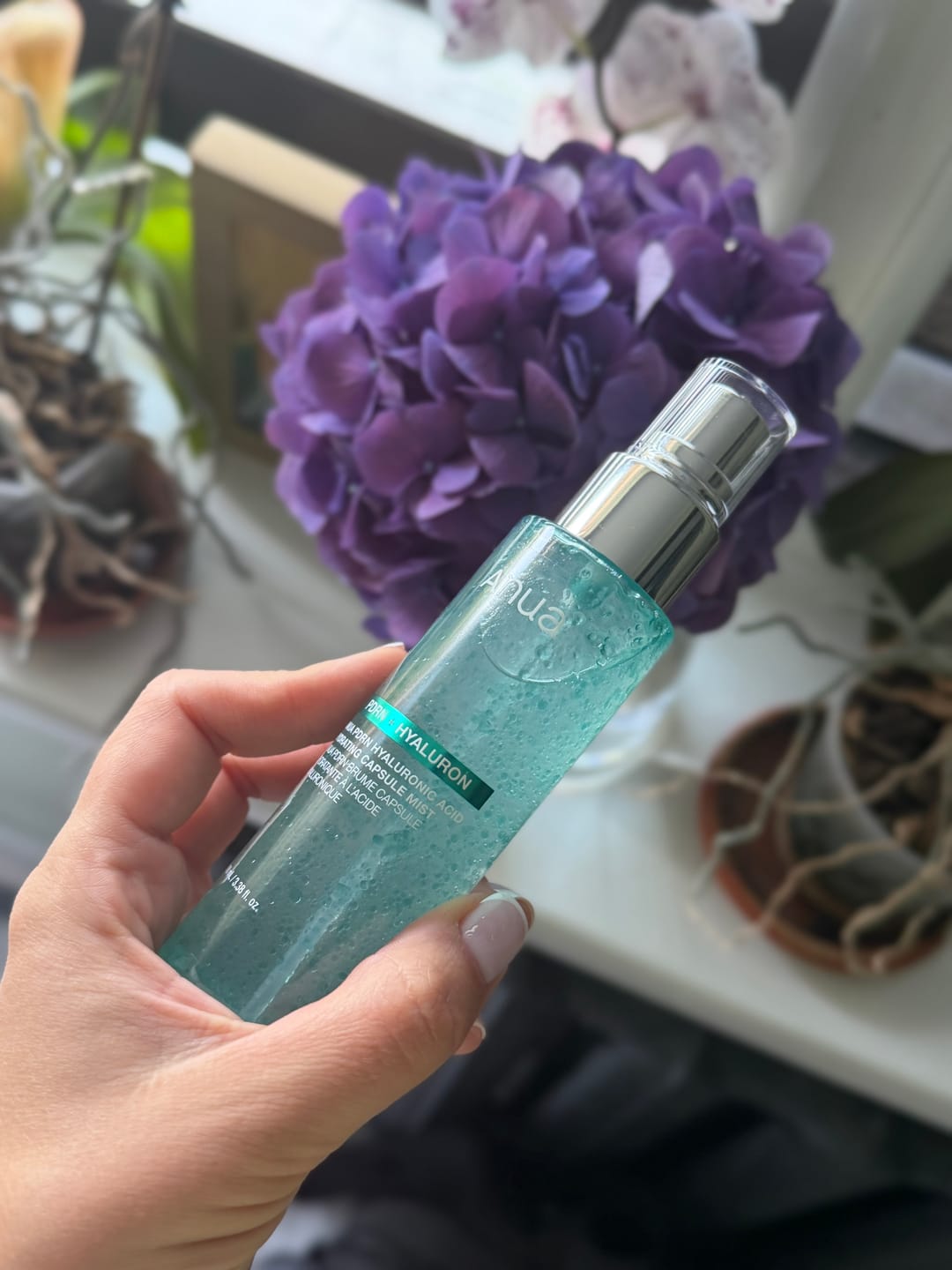 Customer photo review of Mitrinošs sprejs Anua PDRN Hyaluronic Acid Hydrating Capsule Mist