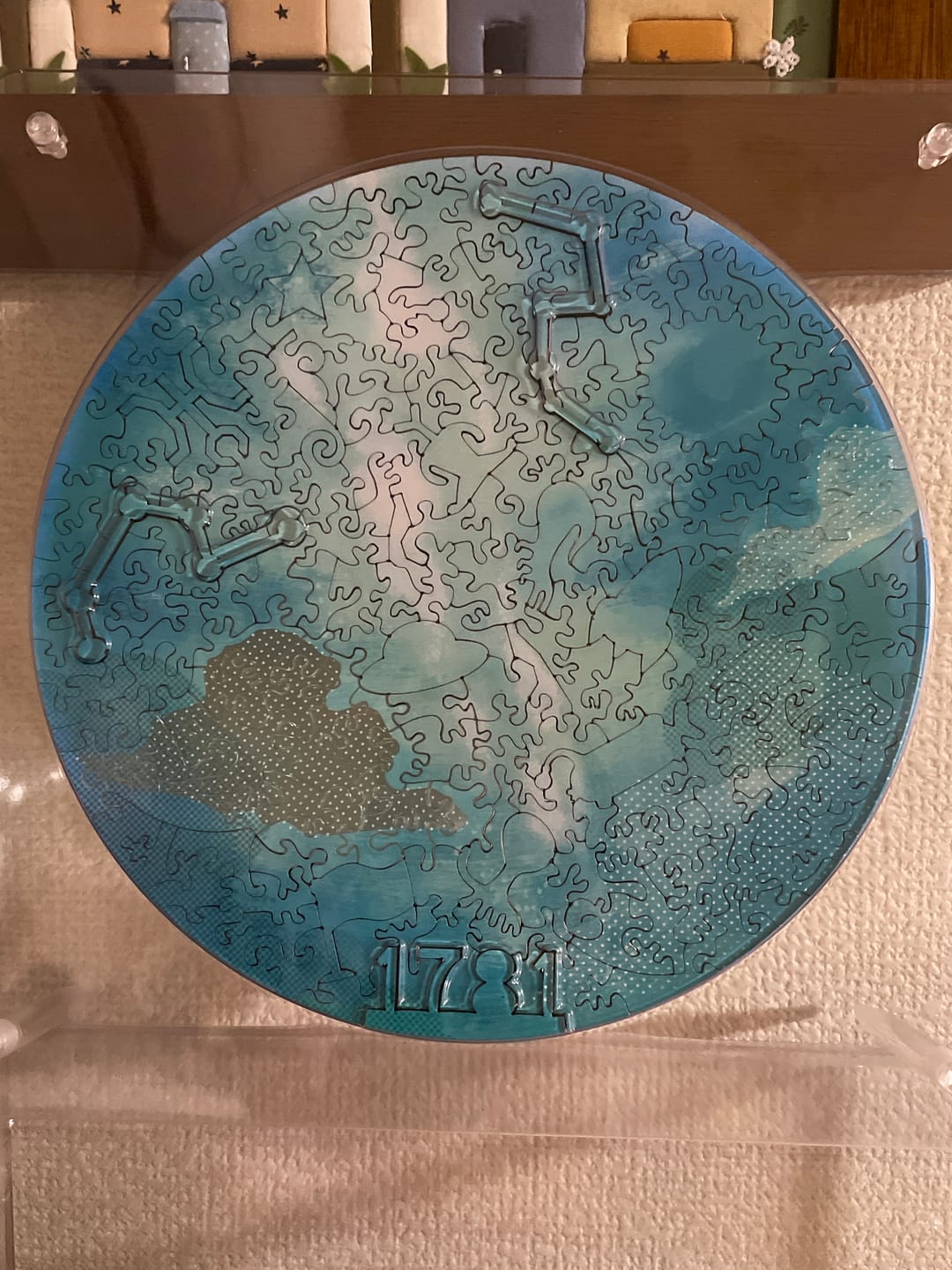Customer photo review of 【６月入庫分予約】宇宙の破片 URANUS 天王星と専用フレームセット