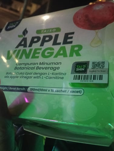 Customer photo review of Taiso Apple Cider Vinegar