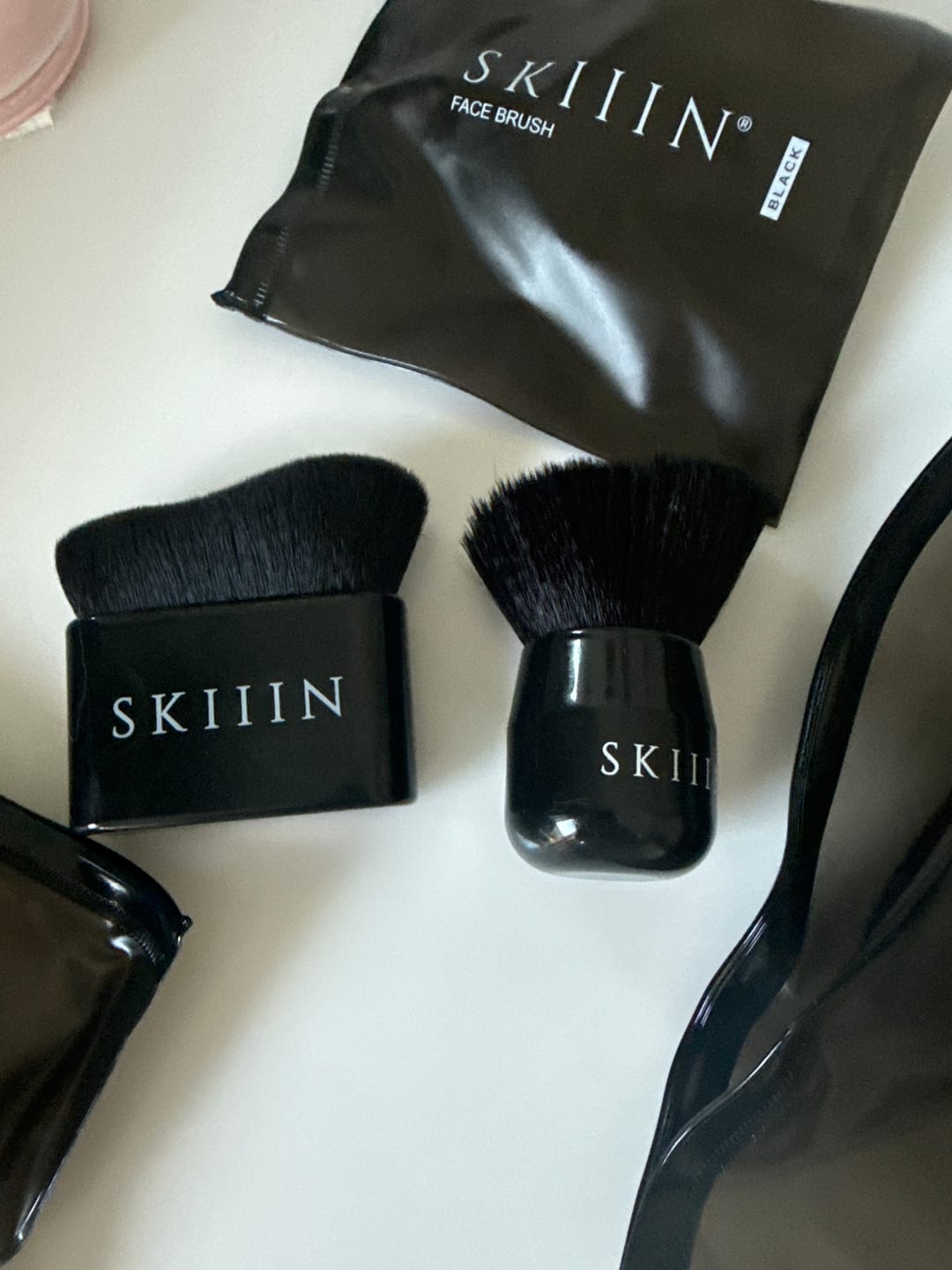 Customer photo review of Face & Body Brush Duo