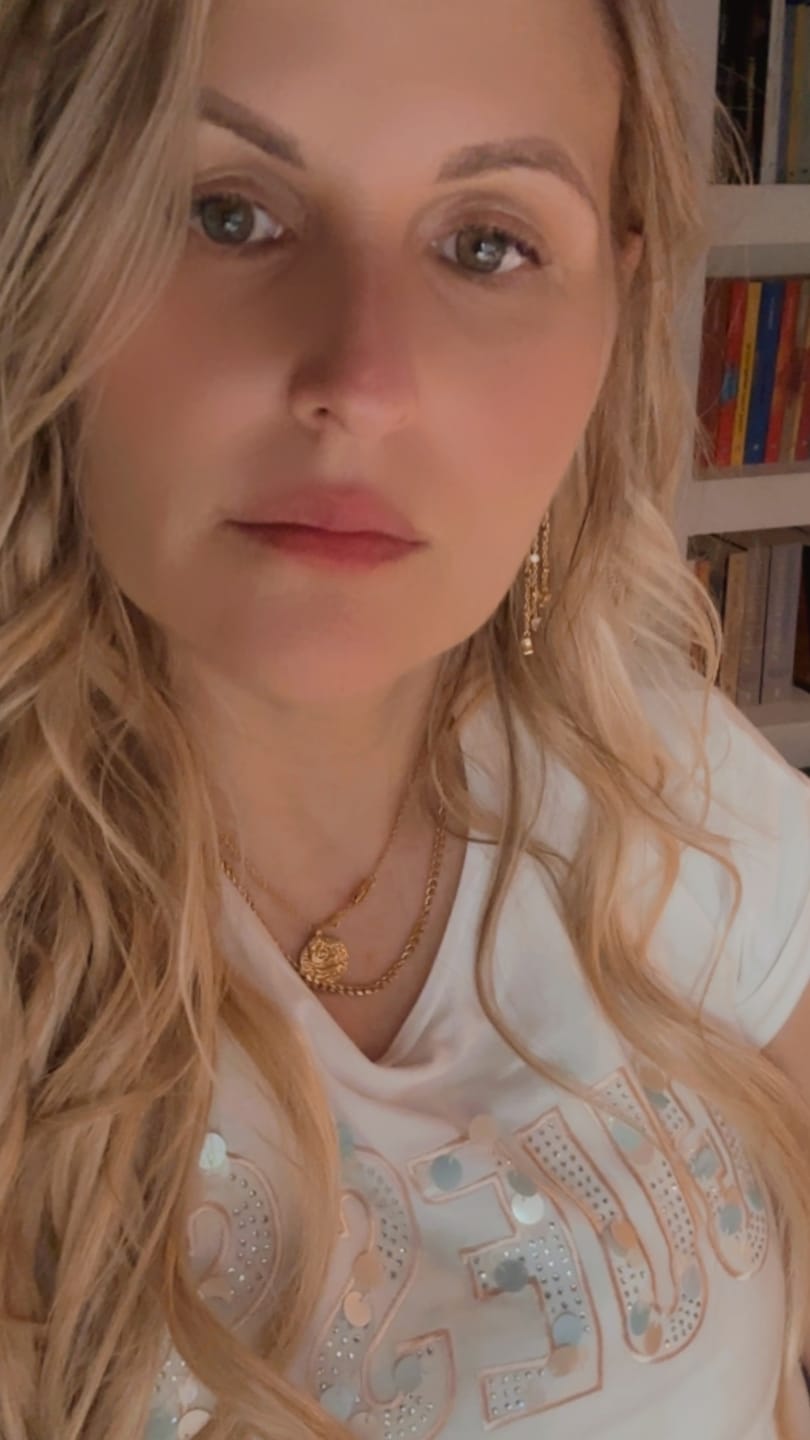 Customer photo review of Snake Coin Necklace