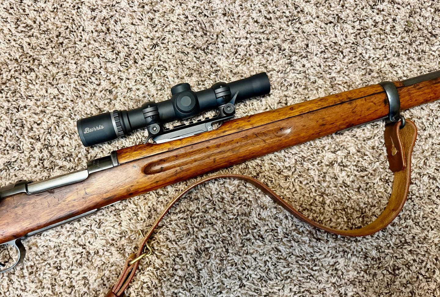 Customer photo review of Swedish Mauser NDT Long Eye Relief Mount for M38 and M96