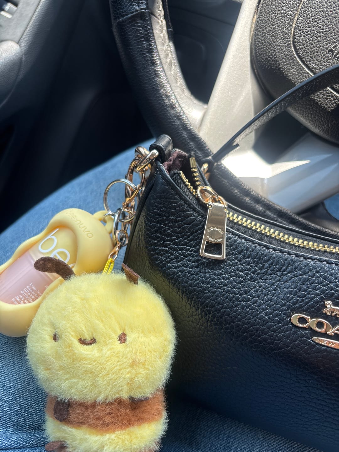 Customer photo review of lip butter keychain set