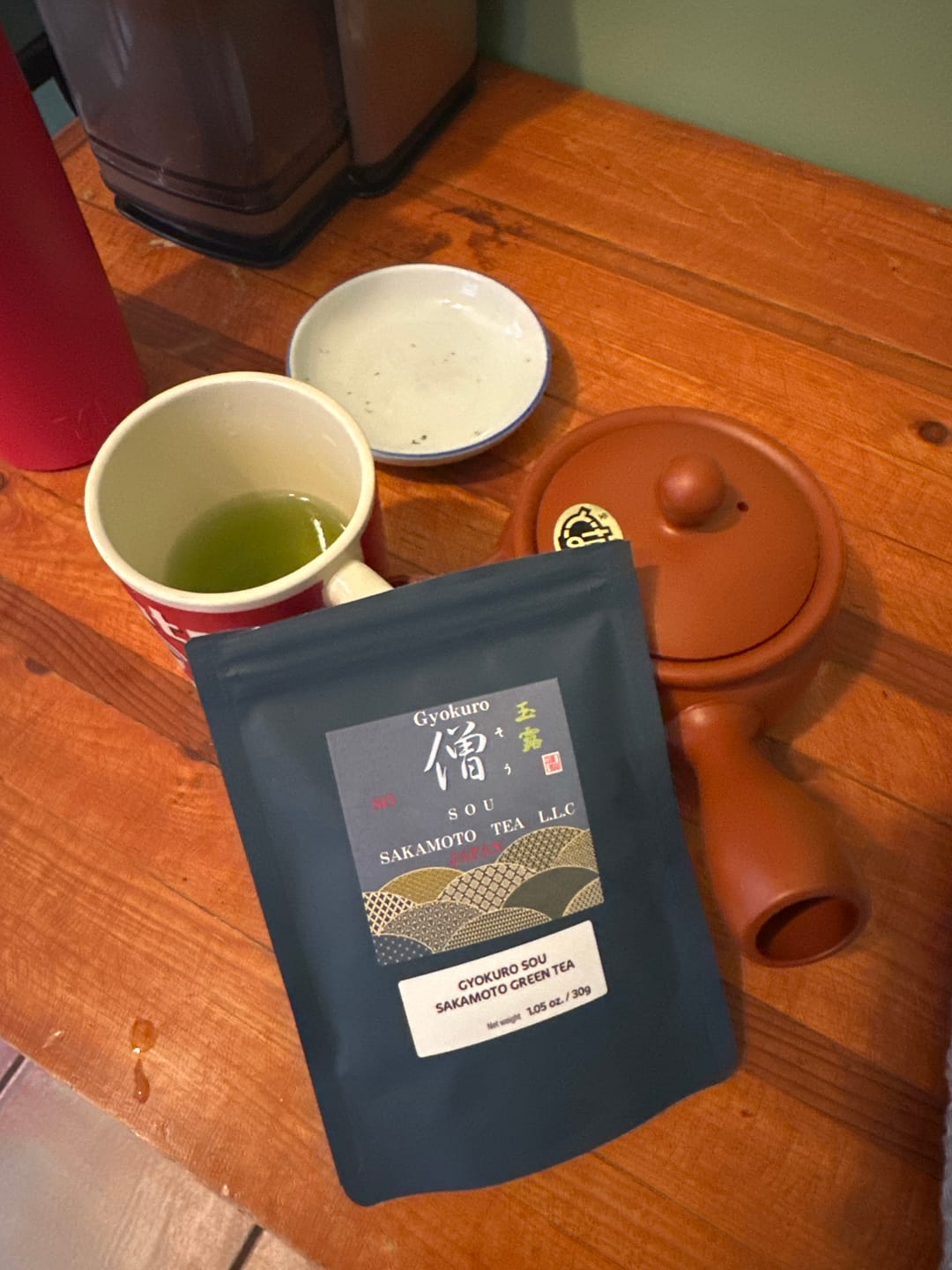 Customer photo review of Gyokuro Sou Sakamoto