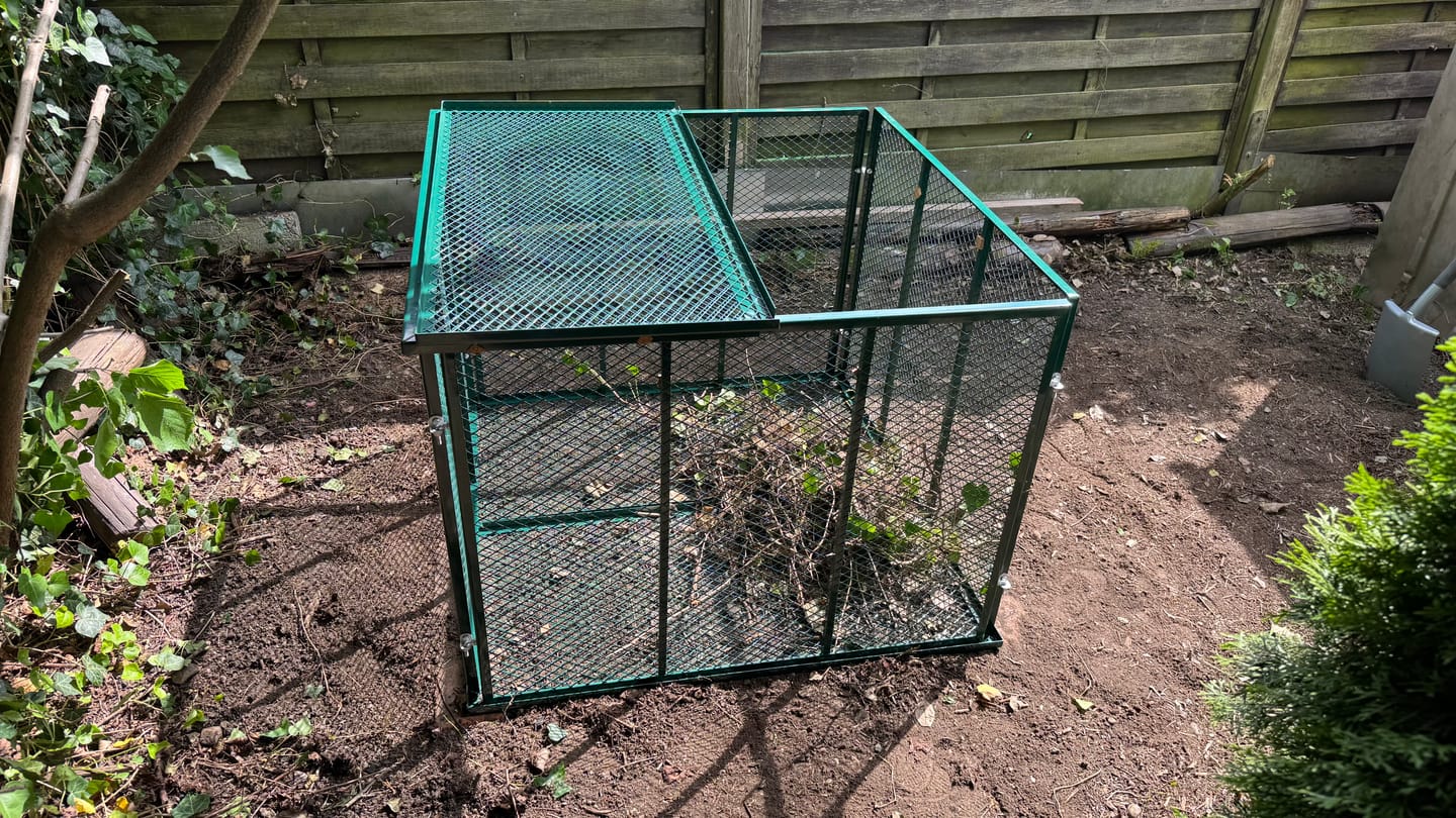 Customer photo review of Komposter Metall 450L/ 750L