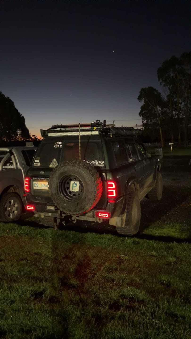 Customer photo review of Nissan Patrol GU Y61 LED Tail Light Bundle