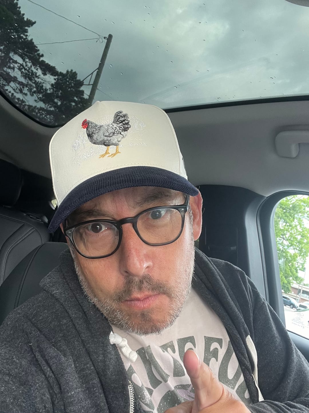 Customer photo review of Roost Corduroy Brim Hat