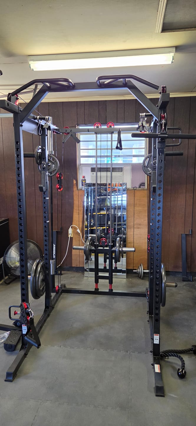 Customer photo review of K6-2.0 Ultra All-in-One Power Rack Functional Trainer (UPGRADED)