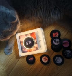 Customer photo review of SpinMuse™ Vinyl Music Box