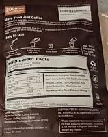 Customer photo review of Mushroom Coffee 11 in 1 Mushrooms with Ashwagandha