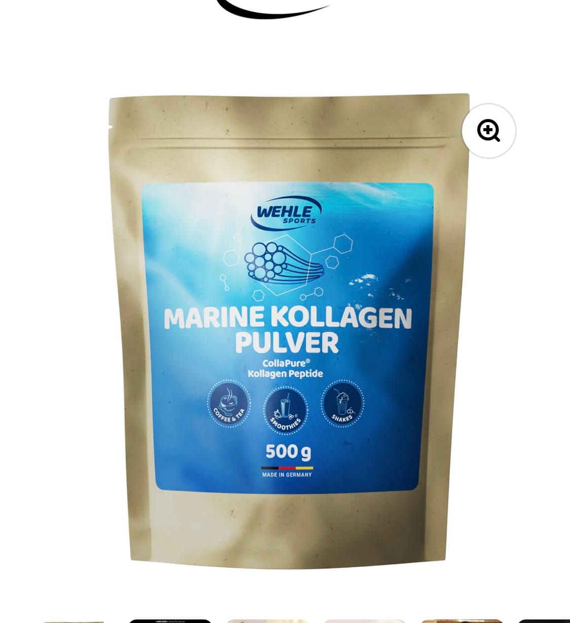 Customer photo review of Marine Kollagen Collagen Peptide - 500g