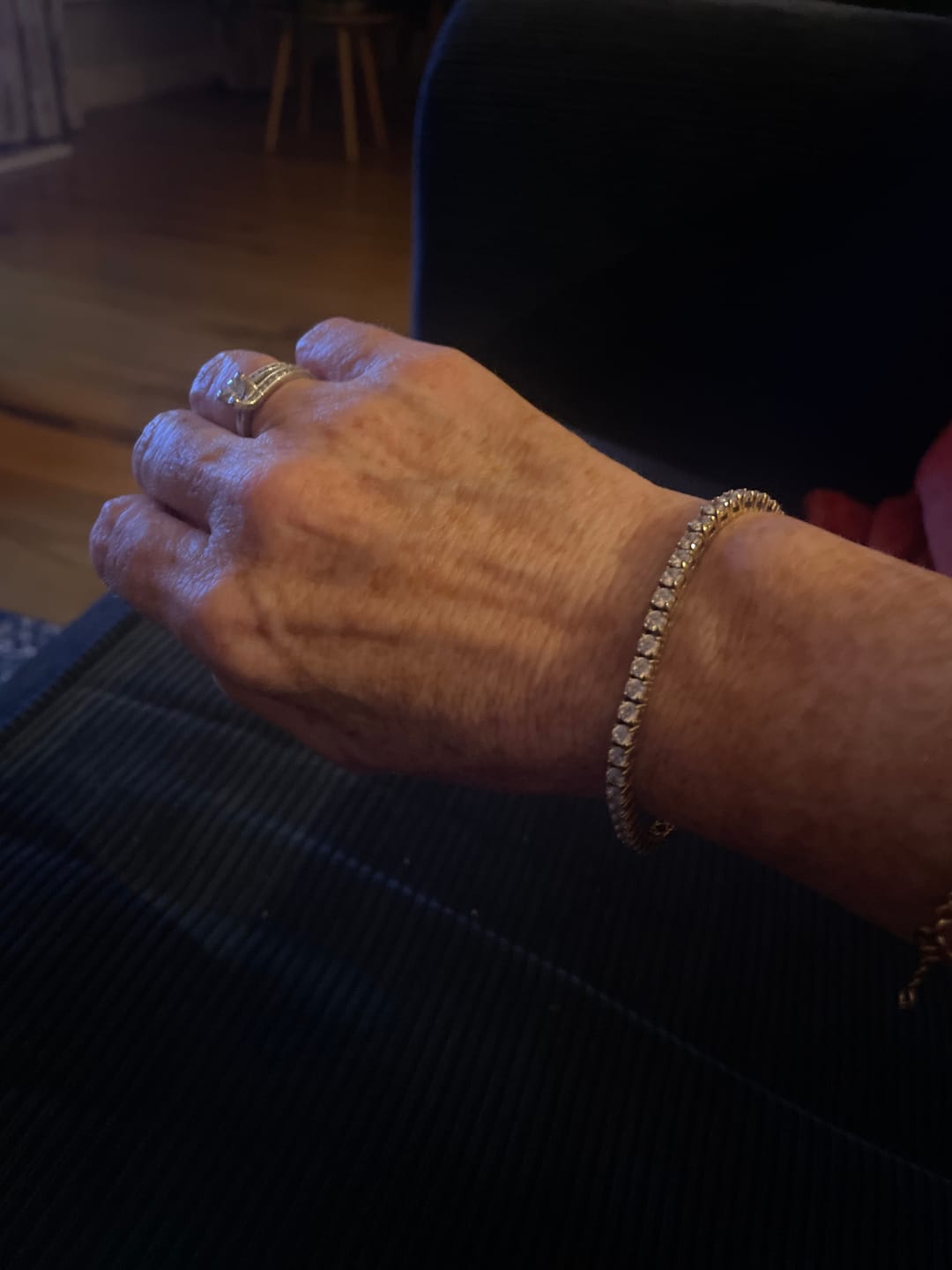 Customer photo review of Timeless Tennis Bracelet
