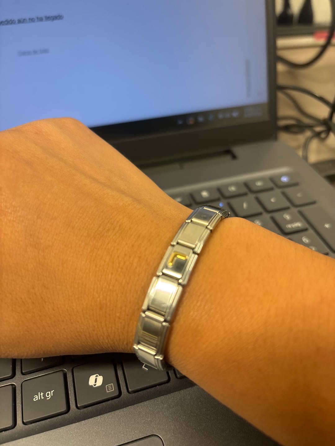 Customer photo review of Pulsera Italiana Lisa