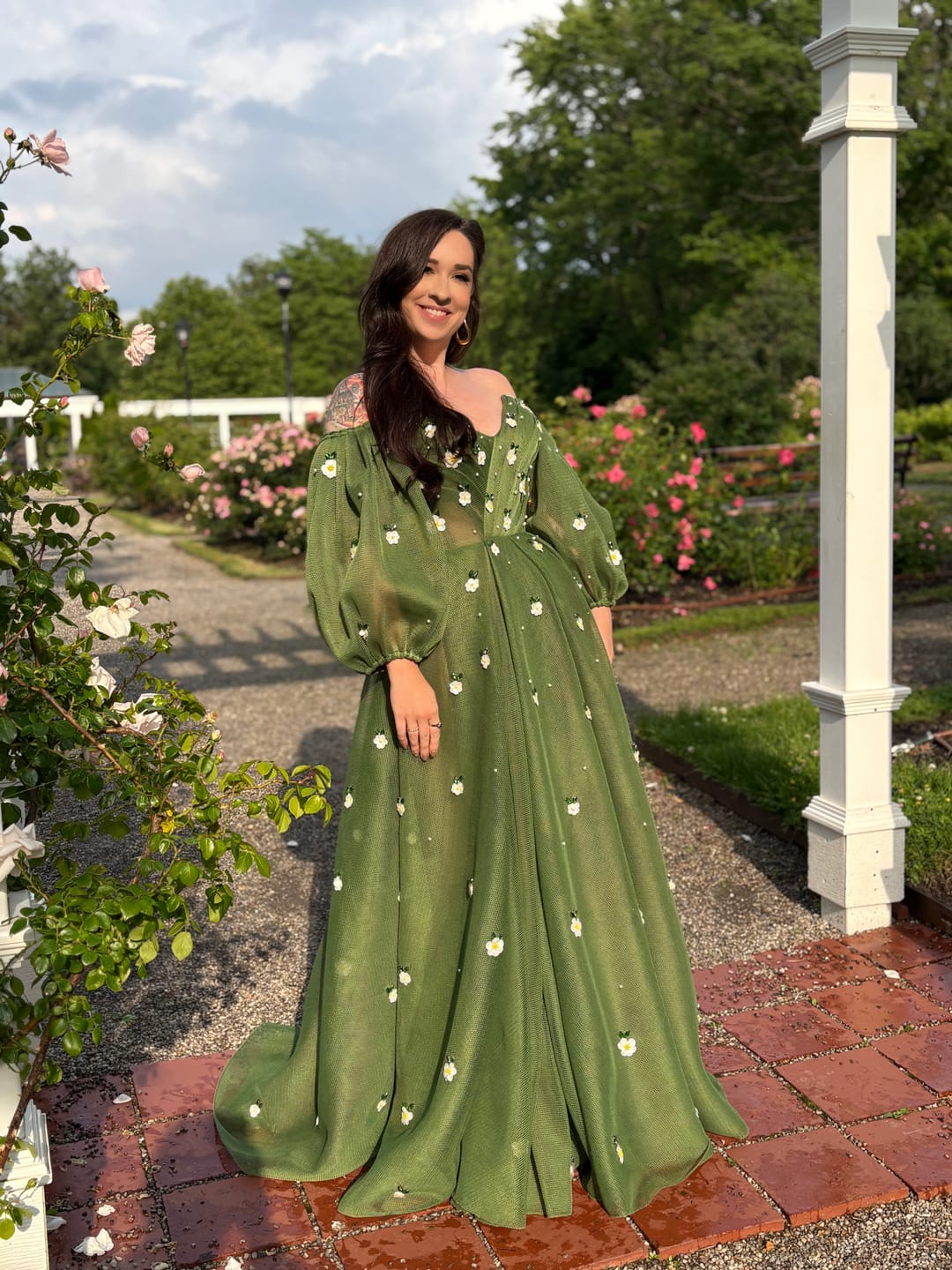Customer photo review of Enchanting Daisy Dreamscape Gown