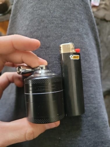 Customer photo review of Stainless Steel Nutmeg & Spice Grinder