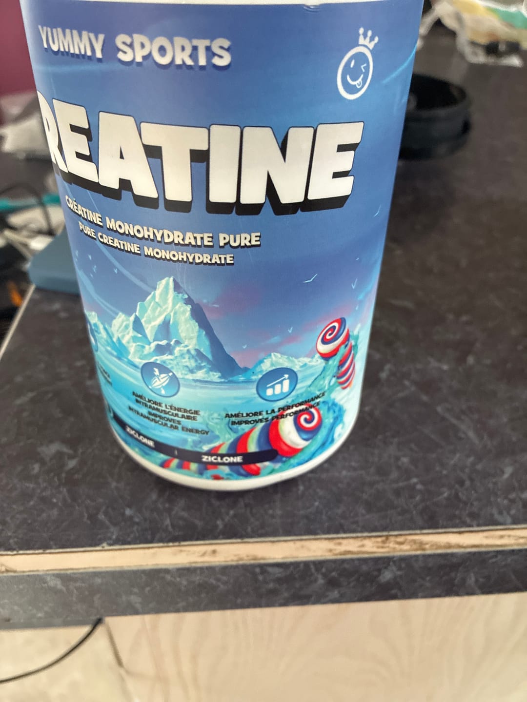 Customer photo review of Yummy Sports - Créatine - 500g