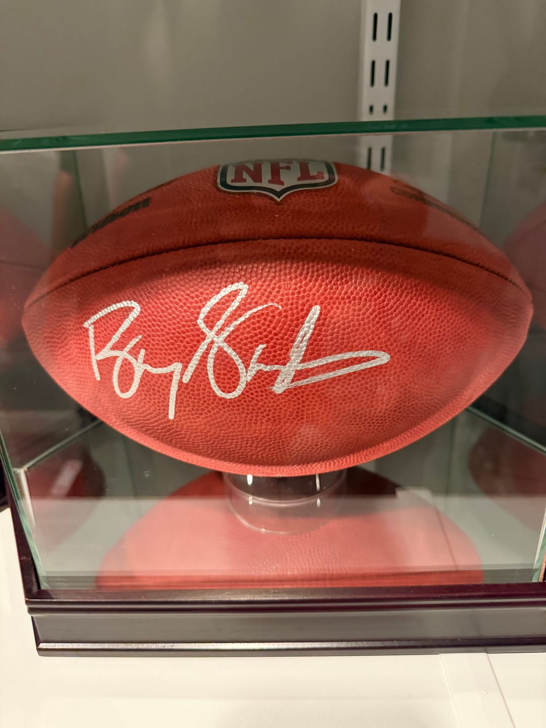 Customer photo review of Barry Sanders Autograph Signing