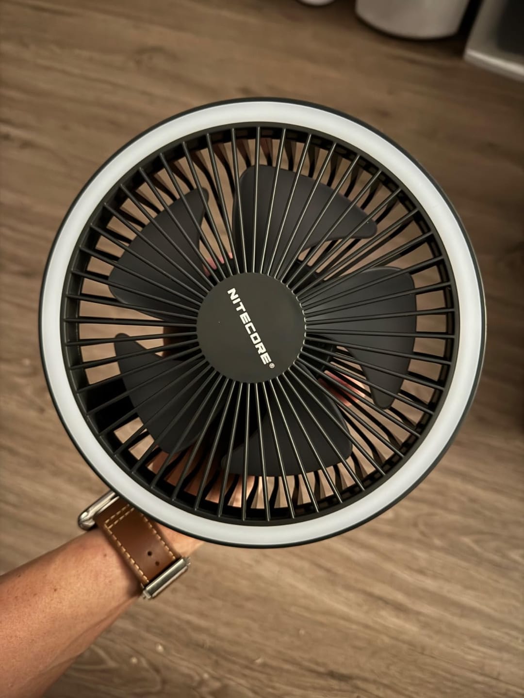 Customer photo review of NEF10 - LED Fan (10,000mAh)