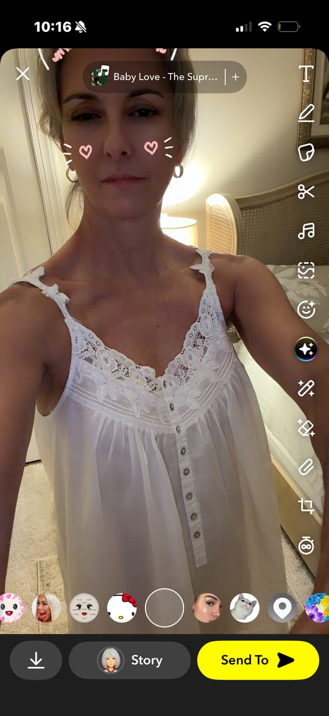 Customer photo review of Florentine Lace Ballet Gown
