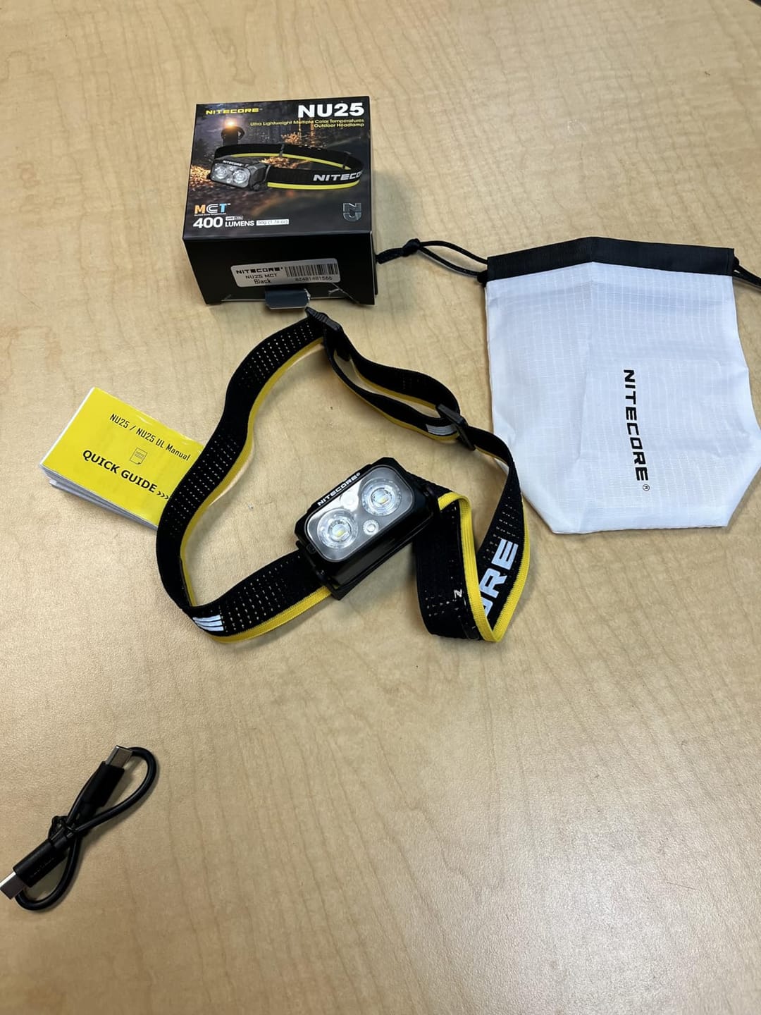 Customer photo review of NU25 MCT - 400 lumens