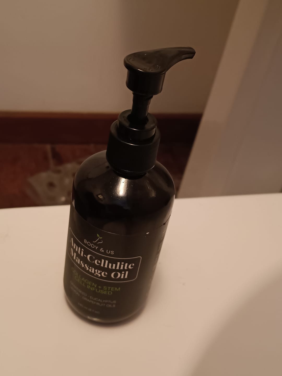 Customer photo review of Body For Us Anti-Cellulite Massage Oil