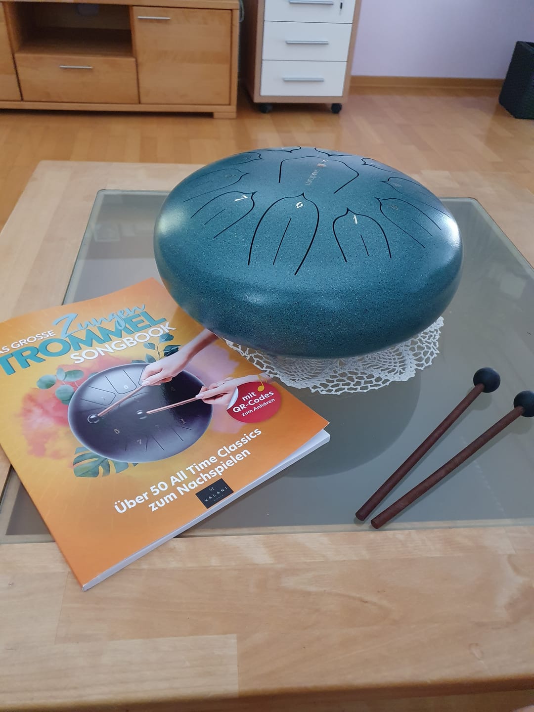 Customer photo review of (NEU) Sonodrum Zungentrommel - "Standard" - Handgefertigt - 30cm - 11 Zungen - C-Dur